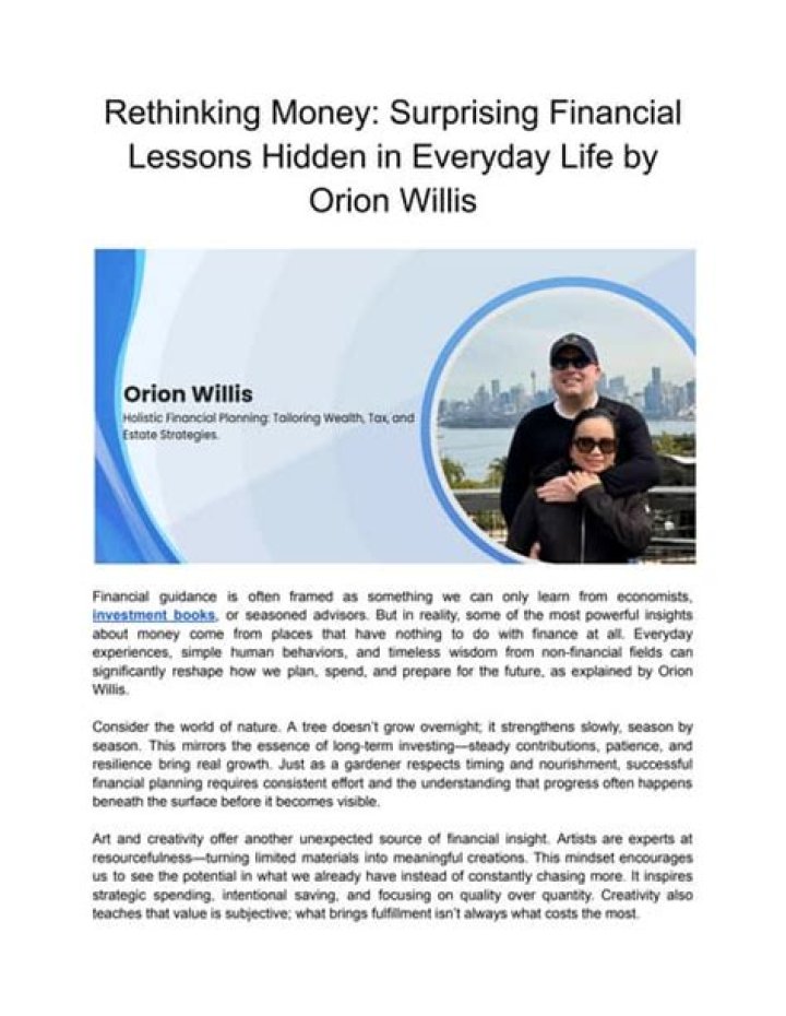 Surprising Revelations And Financial Lessons